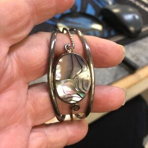 Abalone bracelet and spoon bracelet